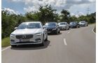 Audi A6, BMW 5er, Mercedes E-Klasse, Jaguar XF