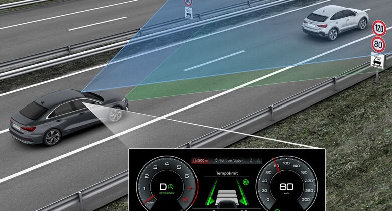 Audi Verkehrszeichenerkennung 2024