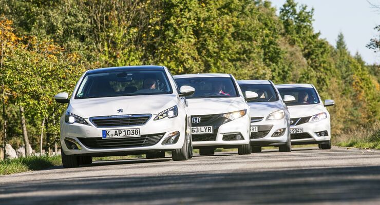 Drei gegen den Opel Astra