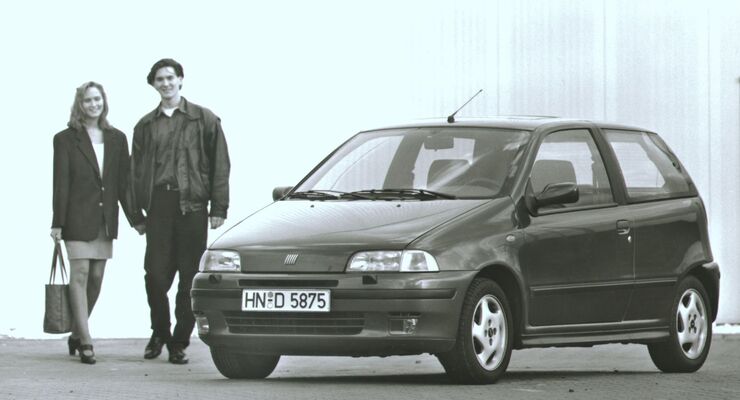 Fiat Punto 1993 Werbeplakat.