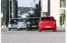 Hyundai i10, Opel Karl, Renault Twingo, VW UP