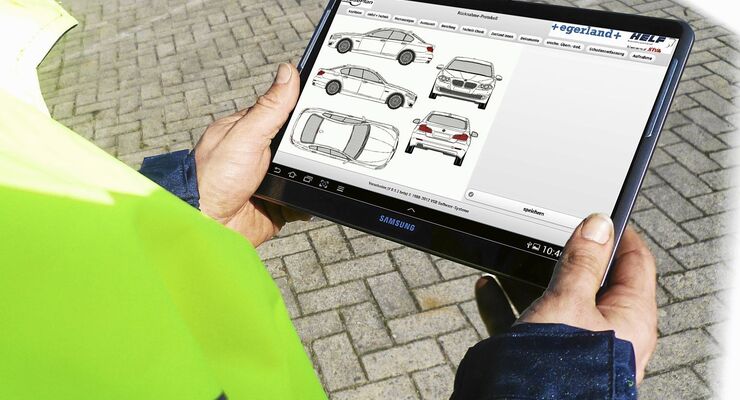Tablet Fahrzeugrücknahmen, Lease Plan