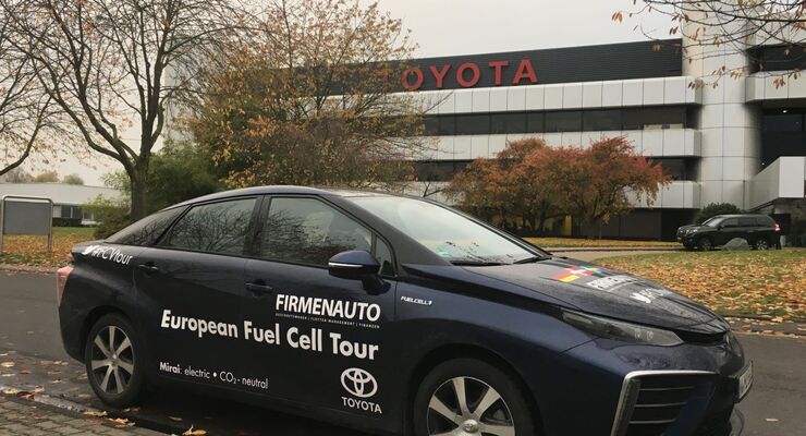 Toyota Mirai FCVtour Brennstoffzelle