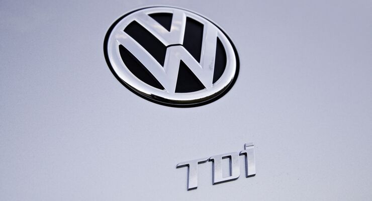 VW TDI Diesel Emblem Logo